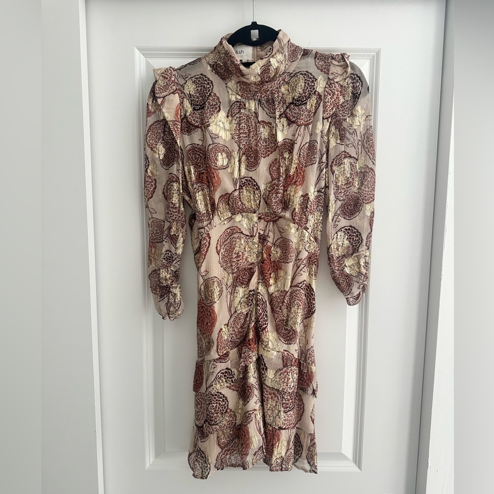 ba&sh long-sleeve mini “lady dress”